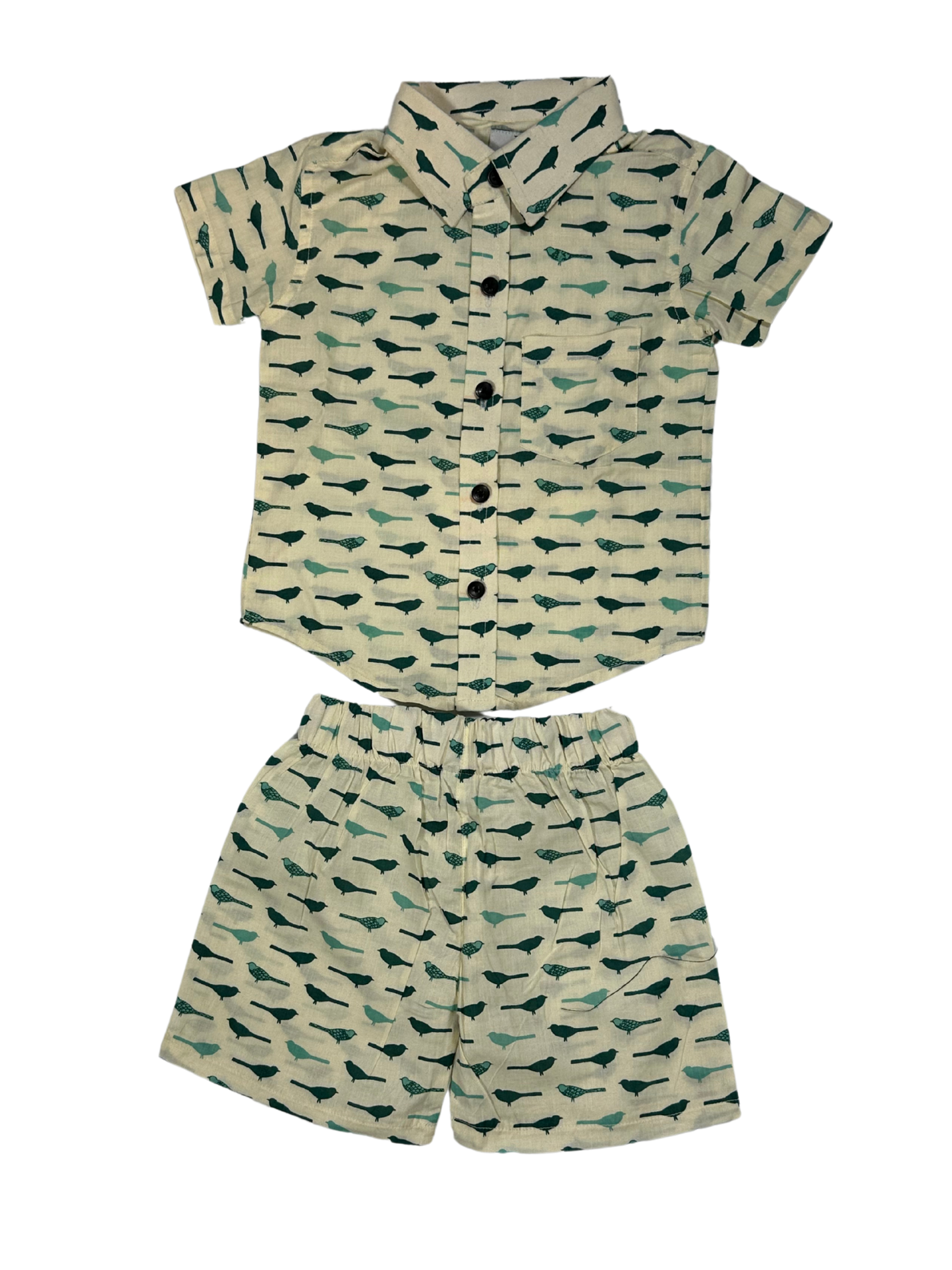 Kids' Pigeon Print Co-ord Set